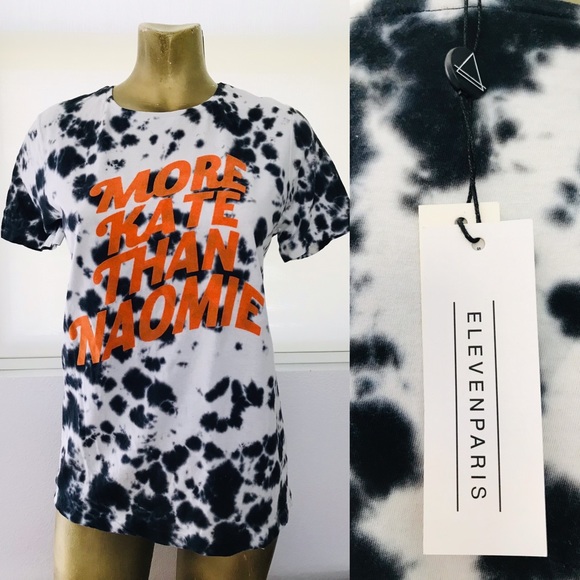 ELEVEN PARIS More KATE Than NAOMI Tee Shirt NWT Small - Picture 3 of 7